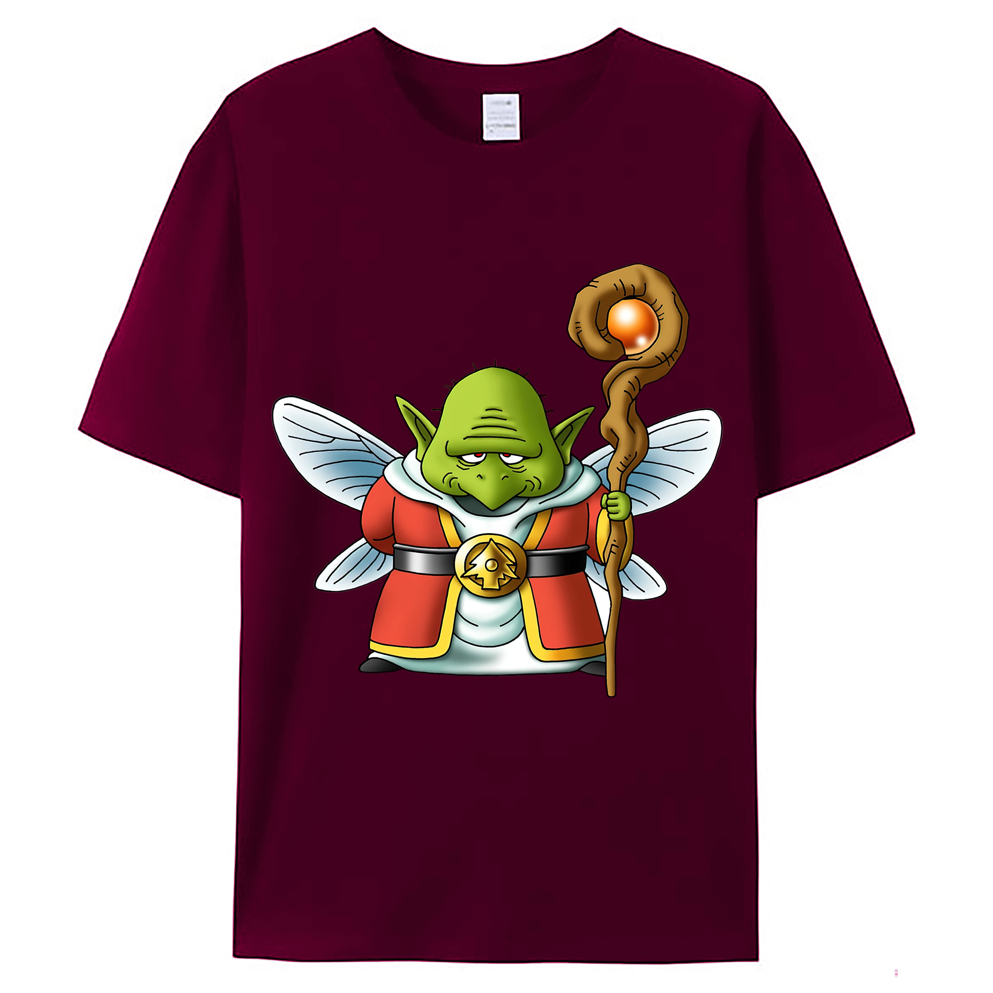 （画像用） ドラゴンクエスト Doragon Kuesuto Dragon Quest レディースカジュアルプリントTシャツ（綿100％）